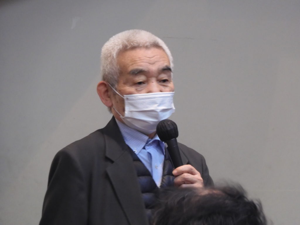 「ノーモア南京東京の会」代表の田中宏さん
